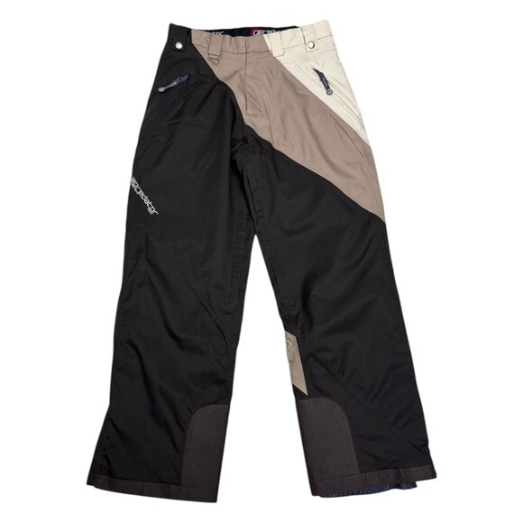 PREDATOR Waterproof Snowboard Ski Brown Snow Pants Womens Medium - Picture 1 of 8